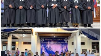 Semarak Parheheon Ama-Ina HKBP di Palangka Raya, Jemaat Antusias Ikuti Ibadah, Lelang Ulos, dan Hiburan Penuh Kebersamaan