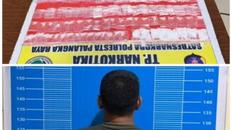 Pengungkapan Kasus Narkotika di Palangka Raya, Polisi Sita 481 Paket Sabu dari Seorang Pengedar di Jalan Dr. Murjani