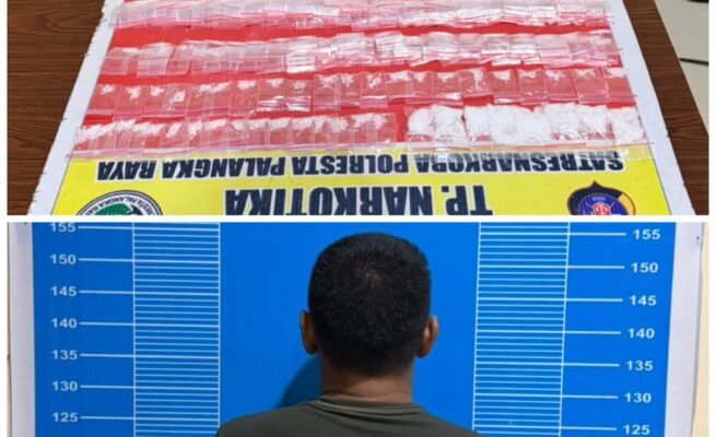 Pengungkapan Kasus Narkotika di Palangka Raya, Polisi Sita 481 Paket Sabu dari Seorang Pengedar di Jalan Dr. Murjani