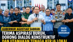 Gubernur Agustiar Sabran Terima Aspirasi Buruh di Momentum Hari Buruh, Tekankan Dialog Konstruktif dan Jaga Kondusivitas Daerah
