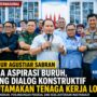 Gubernur Agustiar Sabran Terima Aspirasi Buruh di Momentum Hari Buruh, Tekankan Dialog Konstruktif dan Jaga Kondusivitas Daerah