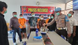 Musnahkan 13,37 Gram Sabu, Komitmen Polresta Palangka Raya Berantas Peredaran Gelap Narkotika