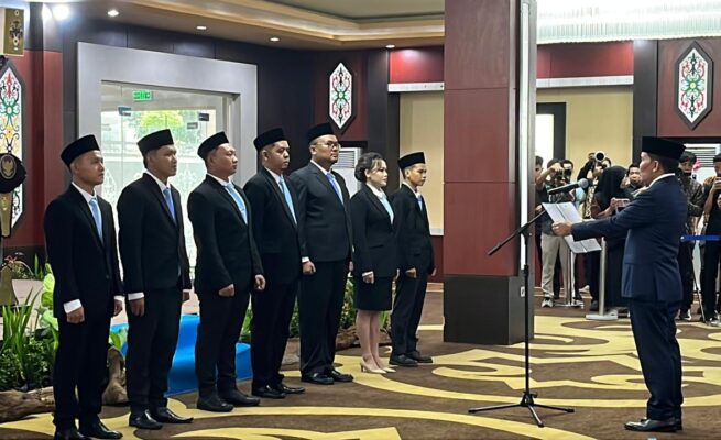 Gubernur Agustiar Sabran Lantik Tujuh Anggota KPID Kalteng 2026-2029, Perkuat Pengawasan Informasi di Era Digital