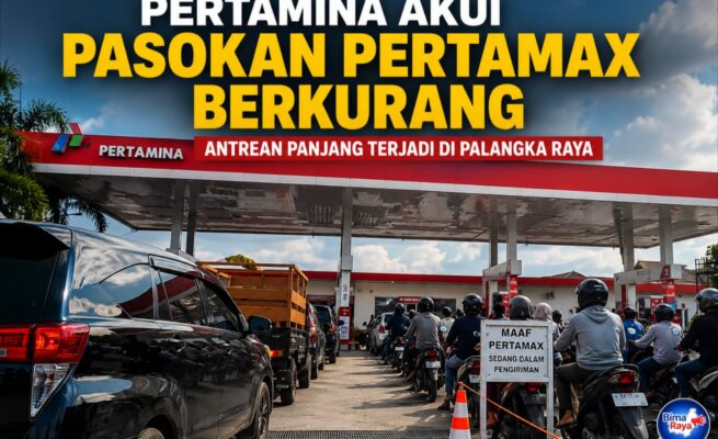 Antrean BBM Palangka Raya Terungkap, Pasokan Pertamax Ternyata Turun Sejak Awal Mei 2026