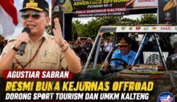 Gubernur Agustiar Tegaskan Dukungan Penuh untuk Olahraga Offroad, Kejurnas Tangkiling Jadi Magnet Sport Tourism Nasional