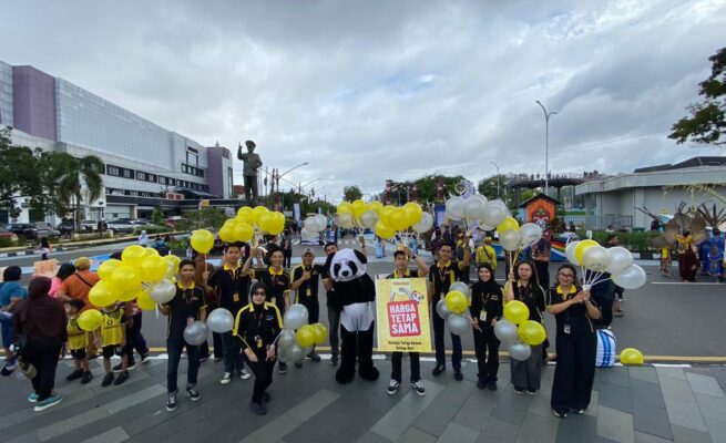 MR.D.I.Y. Kalteng Sosialisasikan Komitmen “Harga Tetap Sama” di CFD Palangka Raya