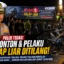 Polisi Tegas Tindak Balap Liar di Palangka Raya, Penonton Terancam Tilang dan Kendaraan Ditahan Tiga Bulan, Orang Tua Diminta Awasi Anak Keluar Malam