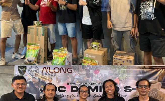 JOC Domino Session 5 Warnai HUT Kalteng ke-69, Puluhan Jurnalis dan Aktivis Adu Strategi di Along Space Cafe Palangka Raya
