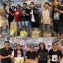 JOC Domino Session 5 Warnai HUT Kalteng ke-69, Puluhan Jurnalis dan Aktivis Adu Strategi di Along Space Cafe Palangka Raya