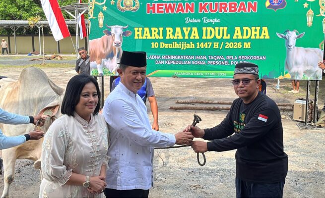 Momentum Idul Adha, Kapolda Kalteng Tekankan Nilai Keikhlasan dan Pengabdian Polri kepada Masyarakat