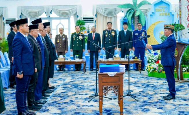 Usai Prosesi Pelantikan, Kepala Dinas Pendidikan Kalteng Reza Prabowo Tegaskan Kesiapan Kawal Visi Misi Gubernur