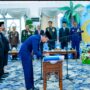 Dari Lurah Terinovatif Kobar Menuju Biro Umum Provinsi: Rangga Lesmana Resmi Dilantik Gubernur Kalteng di Istana Isen Mulang