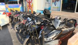 Satlantas Polresta Palangka Raya Amankan 9 Sepeda Motor saat Patroli Antisipasi Balapan Liar
