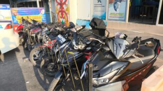 Satlantas Polresta Palangka Raya Amankan 9 Sepeda Motor saat Patroli Antisipasi Balapan Liar