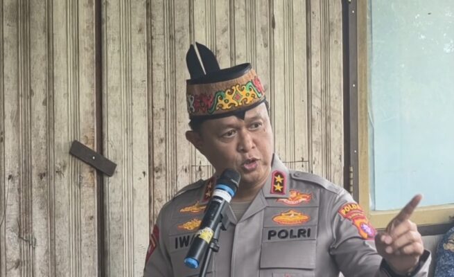 Kapolda Kalteng Turun Langsung di Puntun, Serukan Gerakan Bersama Masyarakat dan Adat Dayak Melawan Bahaya Narkotika