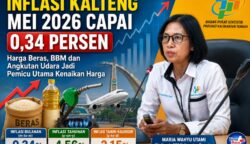 Pelaksana Tugas (Plt) Kepala BPS Kalimantan Tengah, Maria Wahyu Utami.