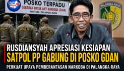 Rusdiansyah: Kolaborasi Satpol PP dan Posko GDAN Harus Berkelanjutan untuk Menekan Peredaran Narkoba di Palangka Raya