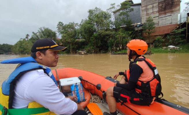 Bocah 11 Tahun Tenggelam Di Sungai Kapuas, Tim Sar Gabungan Lakukan Pencarian