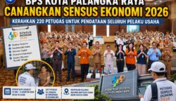 Mulai 15 Juni, BPS Palangka Raya Lakukan Pendataan Lengkap Sensus Ekonomi 2026 dari Rumah ke Rumah