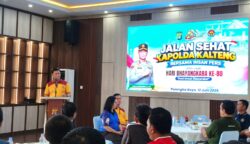 Sinergi Tanpa Batas, Kapolda Kalteng Ajak Insan Pers Olahraga Bersama dan Hidupkan Kearifan Lokal di HUT Bhayangkara ke-80