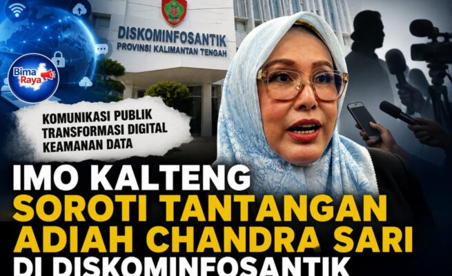IMO Kalteng Soroti Tantangan Adiah Chandra Sari di Diskominfosantik