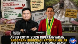 APBD Kotim 2026 Dipertanyakan, Anggaran Birokrasi Mencapai Ratusan Miliar saat Infrastruktur Jalan di Sejumlah Wilayah Masih Memerlukan Penanganan