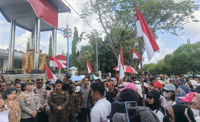 Ratusan Warga Gelar Aksi Damai Dukung Program Makan Bergizi Gratis di Kalteng, Sampaikan Delapan Aspirasi untuk Perbaikan MBG