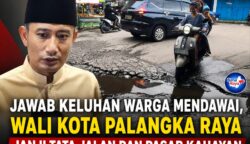 Jawab Keluhan Warga Mendawai, Wali Kota Palangka Raya Janji Tata Jalan dan Pasar Kahayan