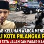 Jawab Keluhan Warga Mendawai, Wali Kota Palangka Raya Janji Tata Jalan dan Pasar Kahayan