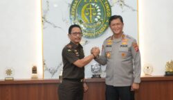 Kapolda Kalteng Silaturahmi ke Kejati, Perkuat Sinergi Jaga Kamtibmas Bumi Tambun Bungai