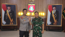 Kapolda Kalteng Perkuat Soliditas TNI-Polri Melalui Silaturahmi dengan Pangdam XXII Tambun Bungai
