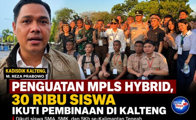 Penguatan MPLS Tahun Ajaran 2026/2027 Resmi Digelar, Dinas Pendidikan Kalteng Bekali Siswa Baru dengan Disiplin dan Semangat Belajar