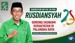 Peringatan HUT Ke-28 PKB, Rusdiansyah Tegaskan Fraksi PKB Akan Terus Mengawal Kesejahteraan Masyarakat