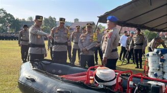 Polda Kalteng Gelar Operasi Aman Nusa II 2026, Kapolda Pastikan Kesiapan Personel dan Sarpras Hadapi Ancaman Karhutla