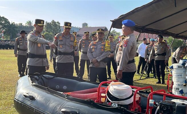 Polda Kalteng Gelar Operasi Aman Nusa II 2026, Kapolda Pastikan Kesiapan Personel dan Sarpras Hadapi Ancaman Karhutla