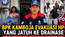 Tak Hanya Padamkan Api, BPK Kamboja Palangka Raya Berhasil Selamatkan HP Warga yang Terjatuh ke Drainase Beton di Jalan R.A. Kartini