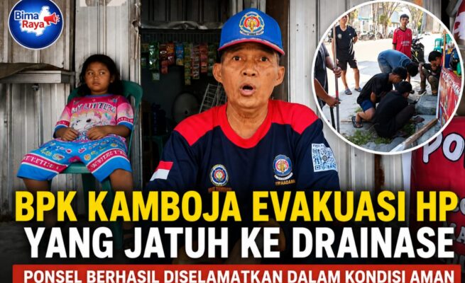 Tak Hanya Padamkan Api, BPK Kamboja Palangka Raya Berhasil Selamatkan HP Warga yang Terjatuh ke Drainase Beton di Jalan R.A. Kartini