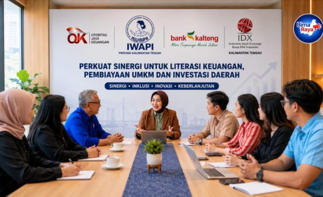 IWAPI Kalteng Perluas Kolaborasi dengan OJK, Bank Kalteng, dan BEI untuk Mendorong UMKM Naik Kelas dan Tingkatkan Literasi Keuangan