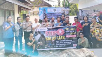 Gandeng Komunitas Pers, Kasatlantas Polresta Palangka Raya Kupas Strategi Tuntaskan Balapan Liar