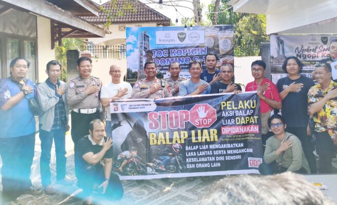 Gandeng Komunitas Pers, Kasatlantas Polresta Palangka Raya Kupas Strategi Tuntaskan Balapan Liar