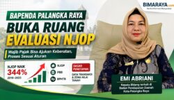 Kepala Bidang terkait di Bapenda Kota Palangka Raya, Emi Abriani, menyampaikan bahwa pemerintah membuka ruang evaluasi bagi wajib pajak yang menilai NJOP belum sesuai dengan kondisi riil