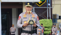 Kapolda Kalteng Ajak Masyarakat Kibarkan Merah Putih Sambut HUT ke-81 RI