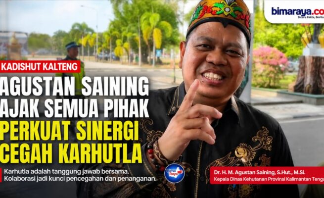 Kadishut Kalteng Agustan Saining Tekankan Pentingnya Sinergi Lintas Sektor dalam Penanganan Karhutla