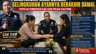 Perseteruan Anak Dengan Selingkuhan Ayahnya Berakhir Damai Setelah Dimediasi Cak Sam Polda Kalteng