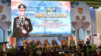 Kapolda Kalteng Paparkan Penanganan Karhutla, Perkuat Peran Aparat Desa dalam Pencegahan