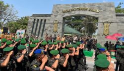 Meriah! Peringatan Ulang Tahun Pertama Kodam XXII/Tambun Bungai Tampilkan Demonstrasi Kemampuan Prajurit