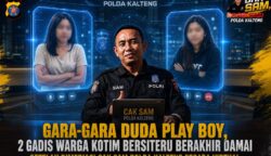 Gara-Gara Duda Play Boy, 2 Gadis Warga Kotim Berseteru Berakhir Damai Setelah Dimediasi Cak Sam Polda Kalteng Secara Virtual