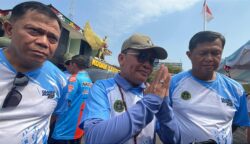 Gubernur Agustiar Sabran Tekankan Sinergi TNI dan Rakyat Saat Hadiri Tambun Bungai Run di Palangka Raya