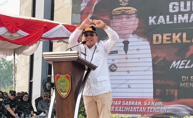 Gubernur Agustiar Sabran Deklarasikan Perang Melawan Narkoba, Ajak Seluruh Elemen Masyarakat Kalteng Bersatu Berantas Peredaran Narkotika