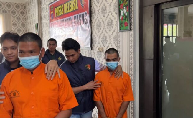 Dua Pelaku Pembakaran Lahan di G. Obos 14 Diamankan Satreskrim Polresta Palangka Raya, Terancam 9 Tahun Penjara